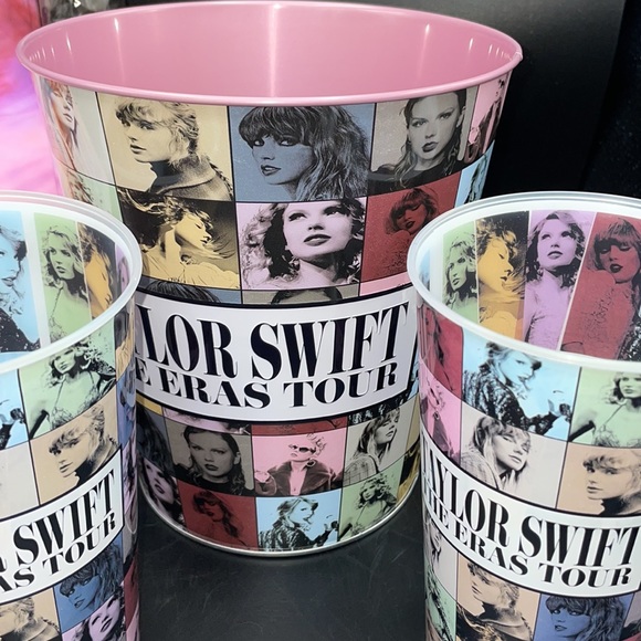 Taylor Swift Eras Tour Pink tin 6 PC theater merch bundle - Picture 2 of 7